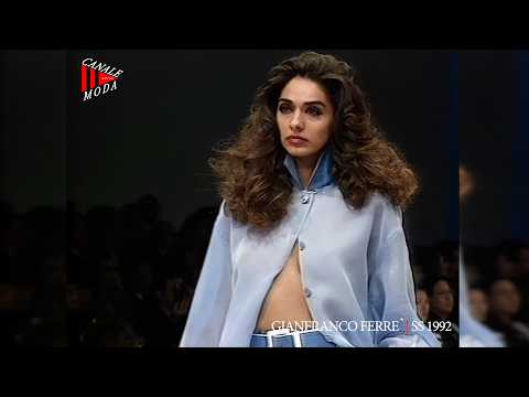 GIANFRANCO FERRÉ Spring Summer 1992 Milan - Canale Moda