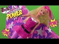 Barbie In Princess Power Super Sparkle Doll Barbie S Cape Turns Into Princess Skirt