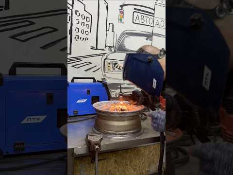 БМВ Е30 , реставрация дисков. #автодокшатура #гараж #бмв