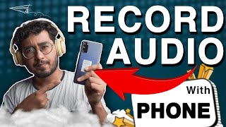 How to RECORD AUDIO with PHONE without BACKGROUND NOISE