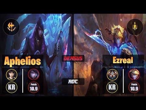 Zenit APHELIOS (ADC) [Conqueror] VS EZREAL - Challenger KR Patch 10.9