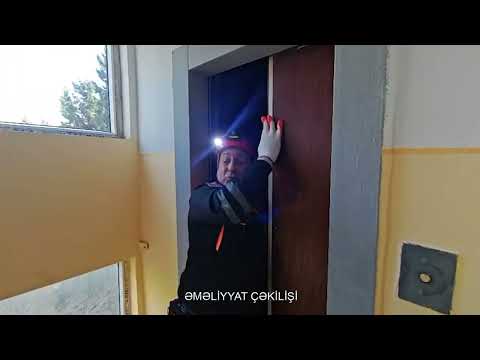 Binəqədi rayonu ərazisində yerləşən doqquzmərtəbəli yaşayış binasının liftində vətəndaşın köməksiz vəziyyətdə qalması