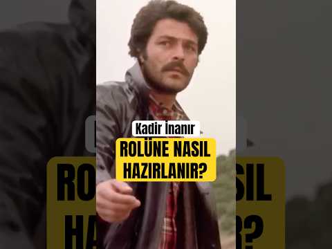 Kadir İnanır'ın Çekimlere Böyle Hazırlanmış - Selvi Boylum Al Yazmalım Filmi #türkanşoray