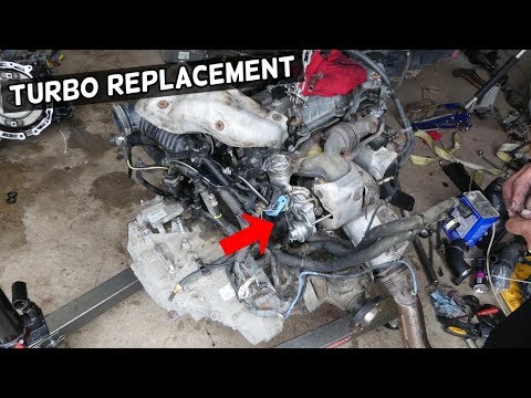 TURBO REPLACEMENT REMOVAL EXPLAINED MAZDA CX7 CX-7 MAZDASPEED 3 MAZDA SPEED 6 2.3 DISI MZR