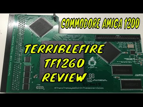 Terriblefire TF1260 68060 Amiga 1200 Accelerator card review Part 1