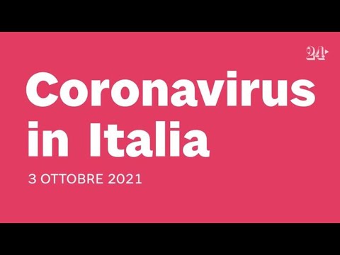 Coronavirus: bollettino del 3 ottobre 2021