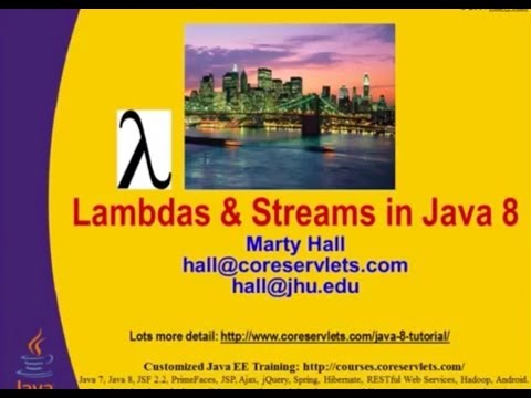 TechTalk 6/5/14 - Changing How We Do Java: Lambda Expressions and Streams in Java 8