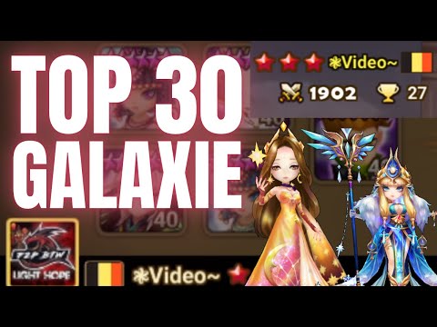 JE SUIS MONTÉ G3 ! TOP30 DE LA GALAXIE ! Summoners war