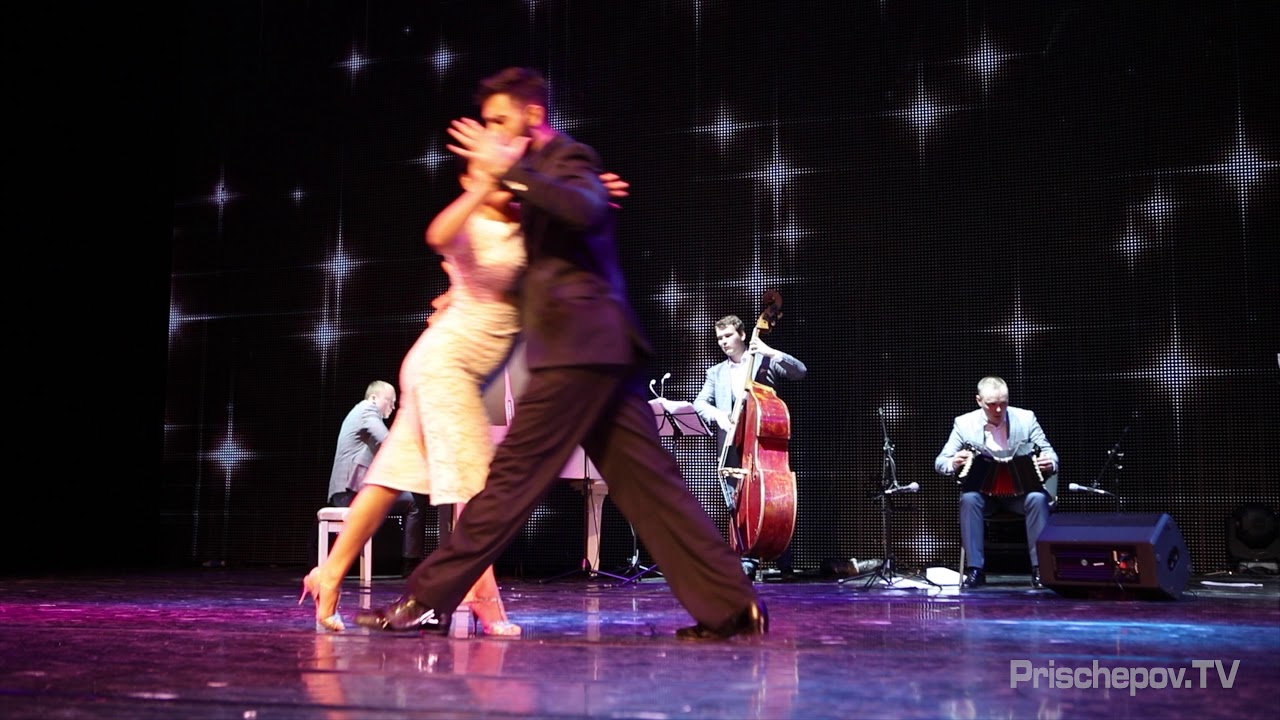 Dana Jazmin Frigoli & Adrian Romeo Ferreyra, Tango en Vivo orq. Russia, Moscow, PLANETANGO-XX 2018
