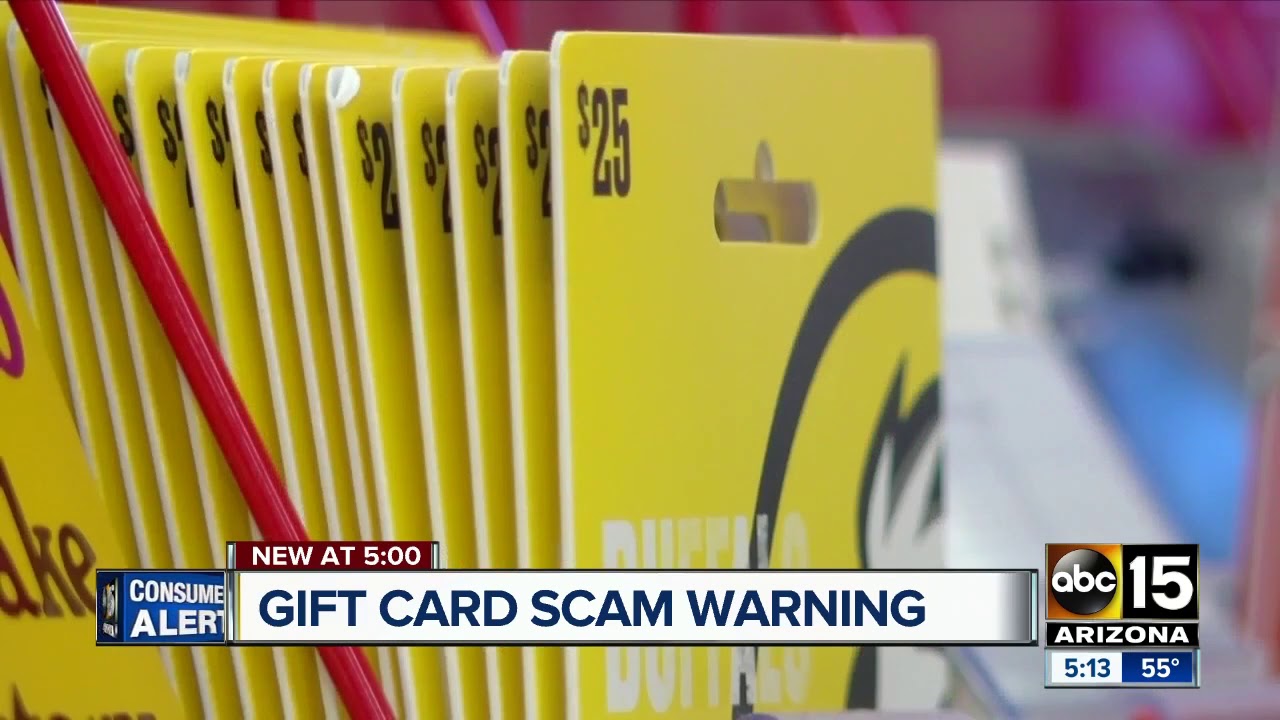 TIPS: How to avoid gift card scam