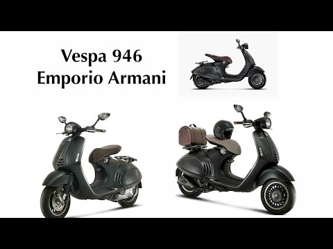 I saw a Vespa 946 Emporio Armani Scooter and want to share it with you all