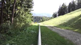 The longest Alpine Coaster in Salzburg, Austria
