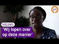 Sembena werkt in de kinderopvang en voert vandaag actie