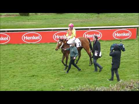 Rennbahn Düsseldorf  6. R.  Preis der Brauerei Füchschen Sieger Ciyounesse (GB)  Thore Hammer-Hansen