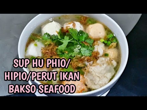 HOW TO COOK DELICIOUS FISH BELLY/FISH MAW SEAFOOD MEATBALL SOUP@sunflowercreator3152