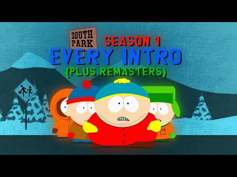Every South Park Intro from Season 1! (Plus Remasters)