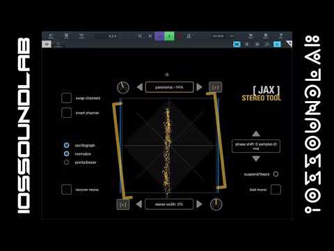 iOS Stereo TOOLS   [JAX] Stereo tool HAAZE VirtualROOM WIDER Binaural Location  Stereo Width