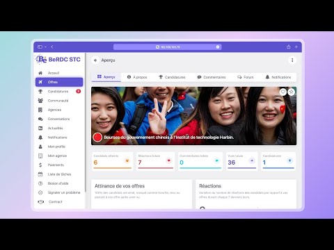 Petite aperçu sur les offres sur BeRDC.
