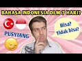 CAN YOU LEARN TO SPEAK BAHASA INDONESIA IN 7 DAYS | Ldr Couple