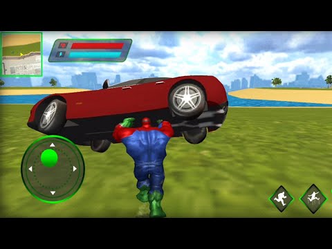 Flying Monster Spider Superhero City Gangster Battle | Incredible Monster Hero - Android GamePlay