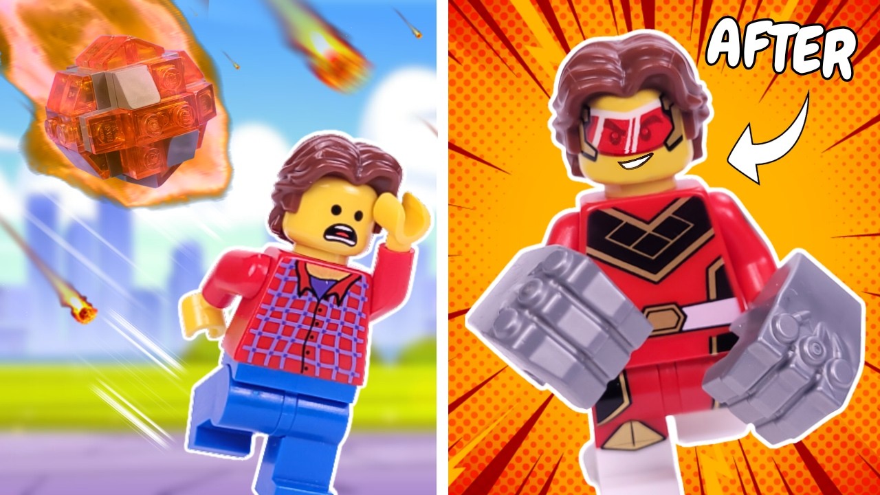 I Built A Huge Lego Superhero Academy!