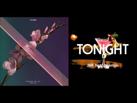 Tonight I Will Never Be Like You - Flume(feat. Kai) vs. JMK Instrumentals (Mashup)