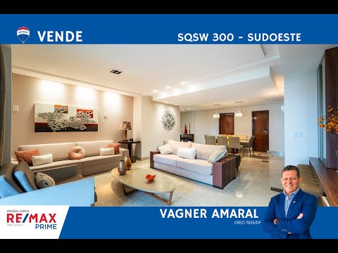REMAX PRIME - SQSW 300 Apartamento de 4 quartos, 2 suítes e 2 semi-suítes