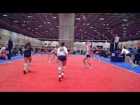 Autumn Martinez-Robinson #12 5'9 LB 2023 (OTVA u17 Aaron) NIT Triple Crown Highlights Feb. 18-21