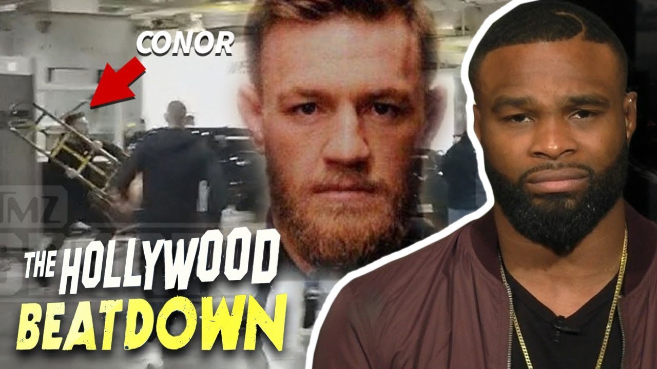 Tyron Woodley Says Conor McGregor Is A Disgrace To Mankind | The Hollywood Beatdown