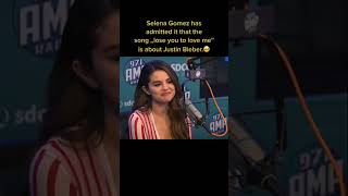 Selena Gomez admitted it that song lose you love me is about Justin Bieber tiktok edits_leyends