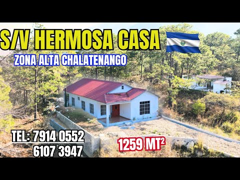S/V Casa en Residencial La Pergola San Ignacio Chalatenango