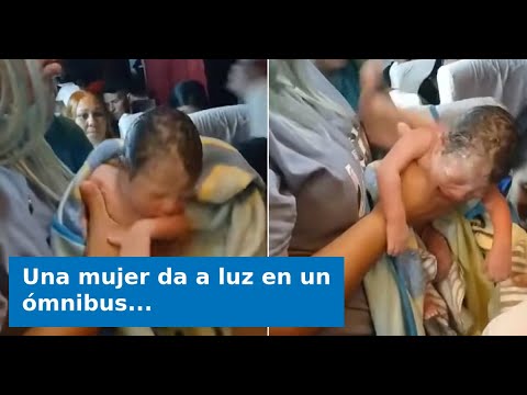 Una mujer da a luz en un ómnibus en ruta de La Habana a Santiago de Cuba