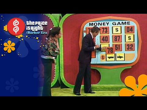 Nervous Contestant Struggles Through Money Game | The Price Is Right 1982