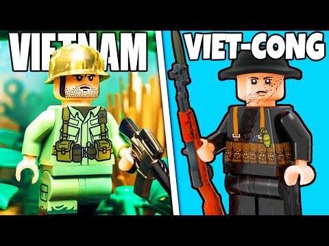 I built LEGO VIETNAM WAR Minifigures...