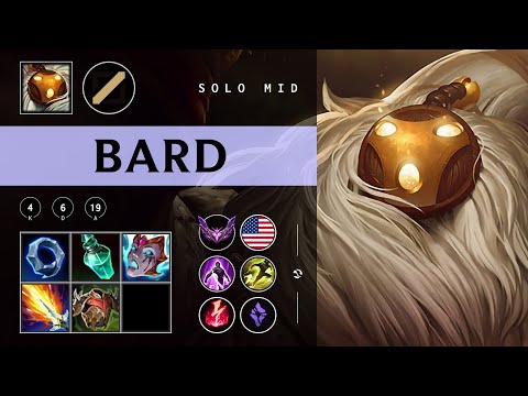 Bard Mid vs Irelia - NA Master Patch 25.24