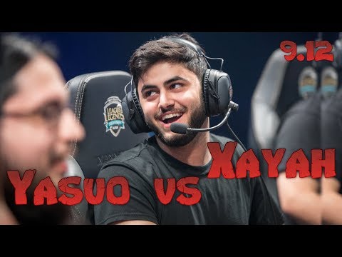 Yassuo - Yasuo Ad vs Xayah Bot - LoL Season 9 NA Ranked | League Of Legends Replays