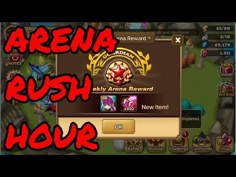 Summoners War - Arena Rush Hour - Tilt Out of Guardian?!?!