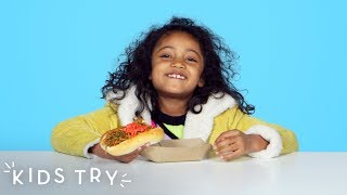 Kids Try Japanese Street Food | Kids Try | HiHo Kids gameplay video by mgorham, 4:22 duration