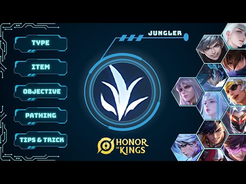 Tutorial Role Jungler Untuk Pemula di Honor of Kings | Tipe, Items, Objektif, Pathing, Tips & Trick