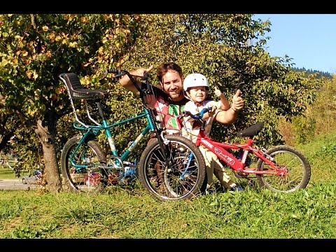 CIRCUITO pista BICI NIÑOS en Zarautz BTT BMX trial street ride bicycle cross Dirt jump bike riding