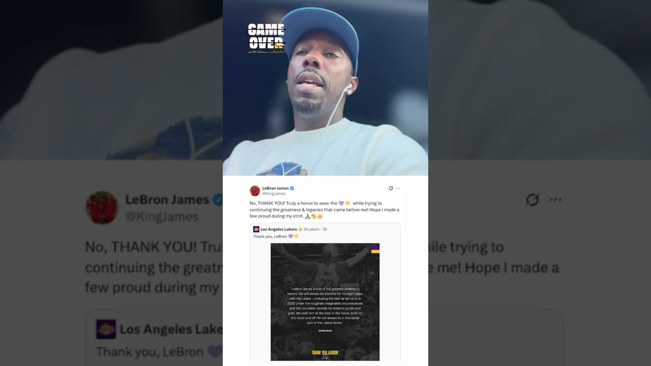 Rich Paul explains how LeBron James came to his decision to leave the Lakers 🏀