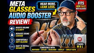 GQLQR Audio Booster for Meta Smart Glasses Review
