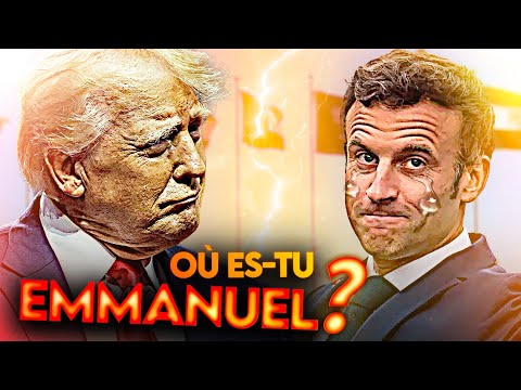 MACRON HUMILIATED LIVE BY TRUMP!