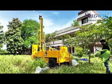 Mini Hydraulic Soil Testing Rig in Action | Starway Tech Rig for Synergy Architects at Chelakkara