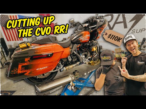 Wir zerlegen unsere Harley-Davidson CVO RR! (ES KLINGT VIEL BESSER!) - Vlog 235