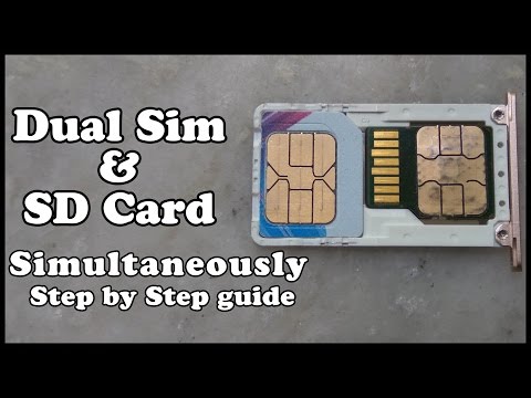 Dual Sim & SD Card Simultaneously on Xiaomi Redmi Note 3  step by step guide