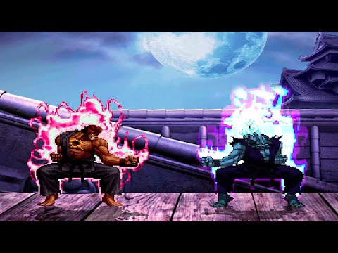 EVIL RYU VS ONI AKUMA