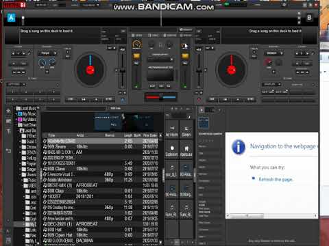 How To configure and use mic with virtual Dj while mixing and recording