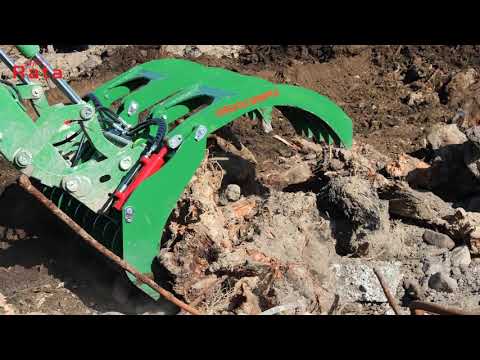 Rata Tractor Grapple - Split Top - Twin Grab Tractor Grapple