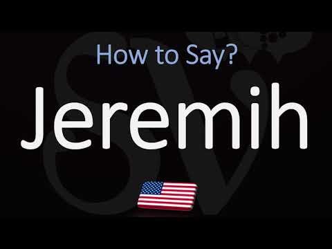 How to Pronounce Jeremih? (CORRECTLY)